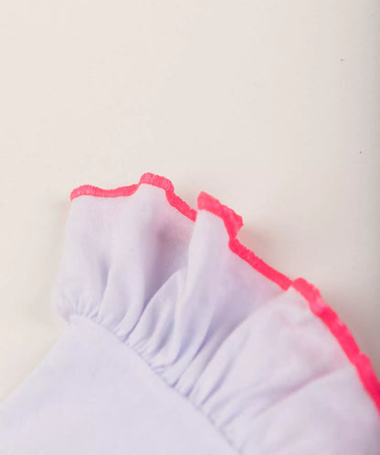 Conjunto de Verão para Menina Cupcake Branco