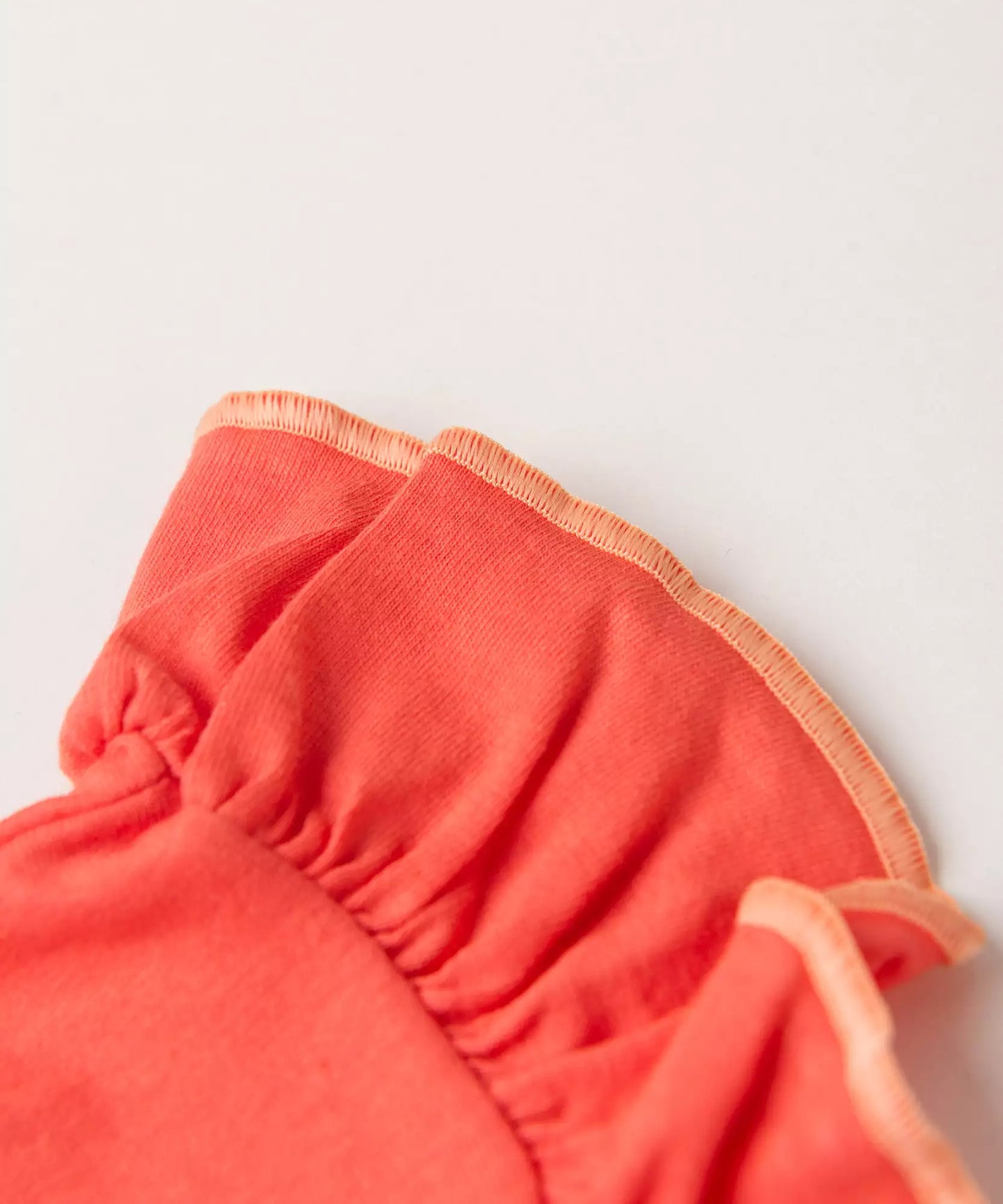 Conjunto de Verão para Menina Cupcake Salmão