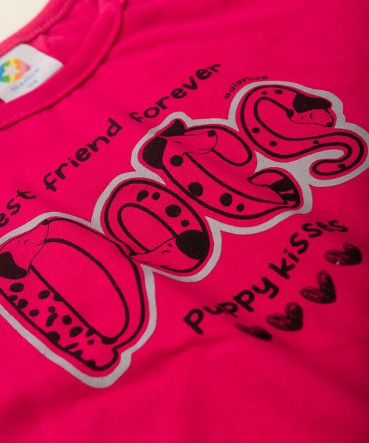 Conjunto de Verão para Menina Dálmata Pink
