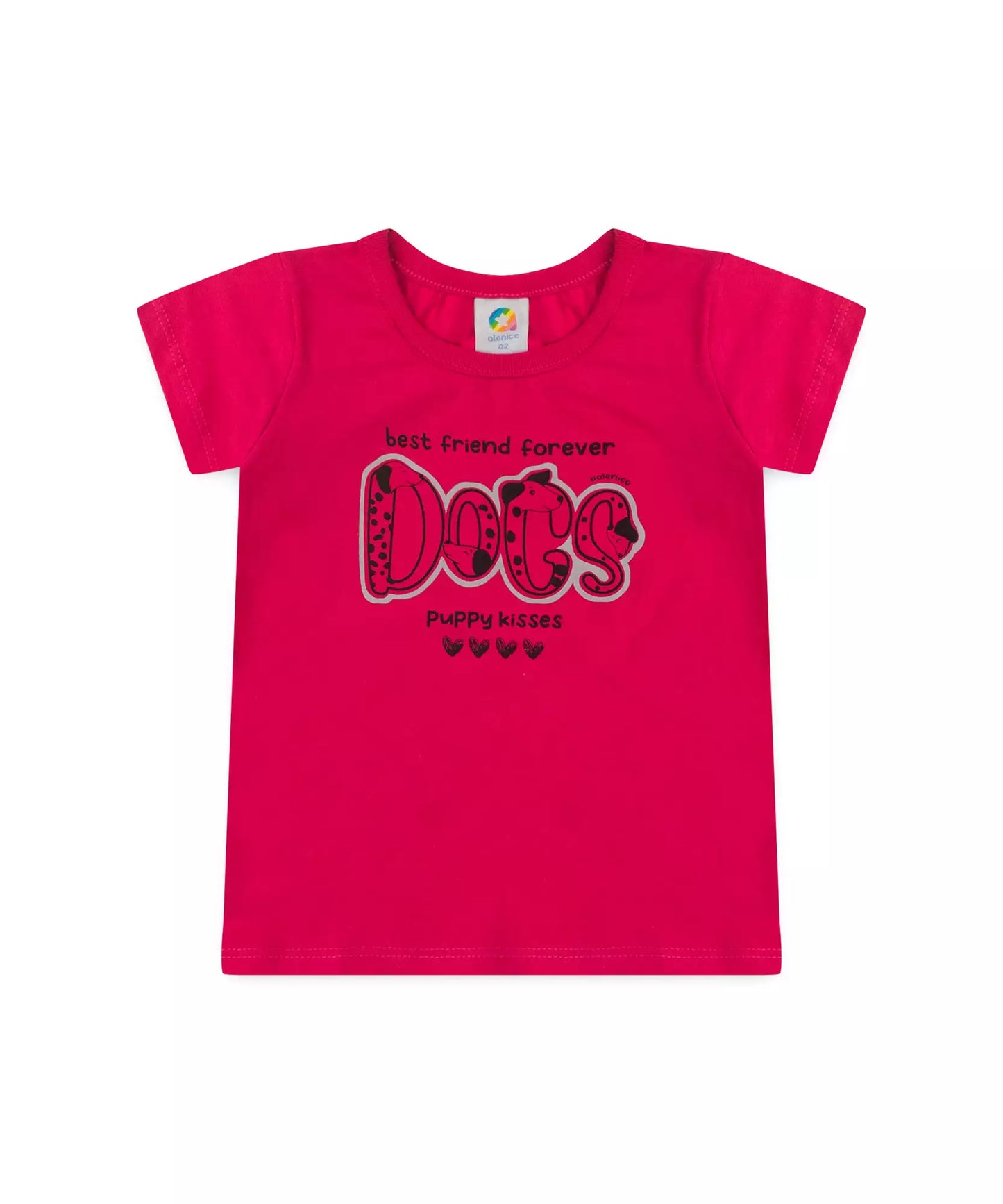 Conjunto de Verão para Menina Dálmata Pink