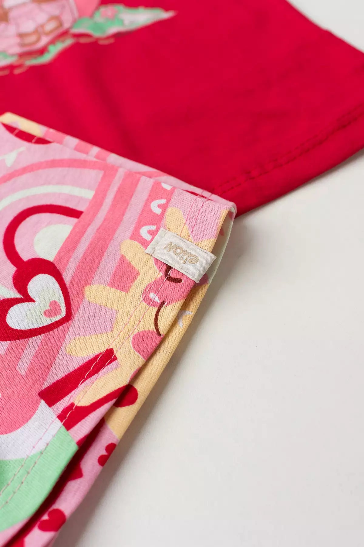 Conjunto de Verão para Menina Doçura de Verão Vermelho