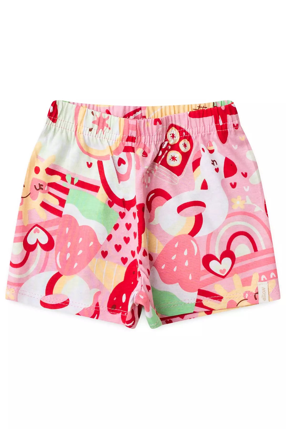 Conjunto de Verão para Menina Doçura de Verão Vermelho