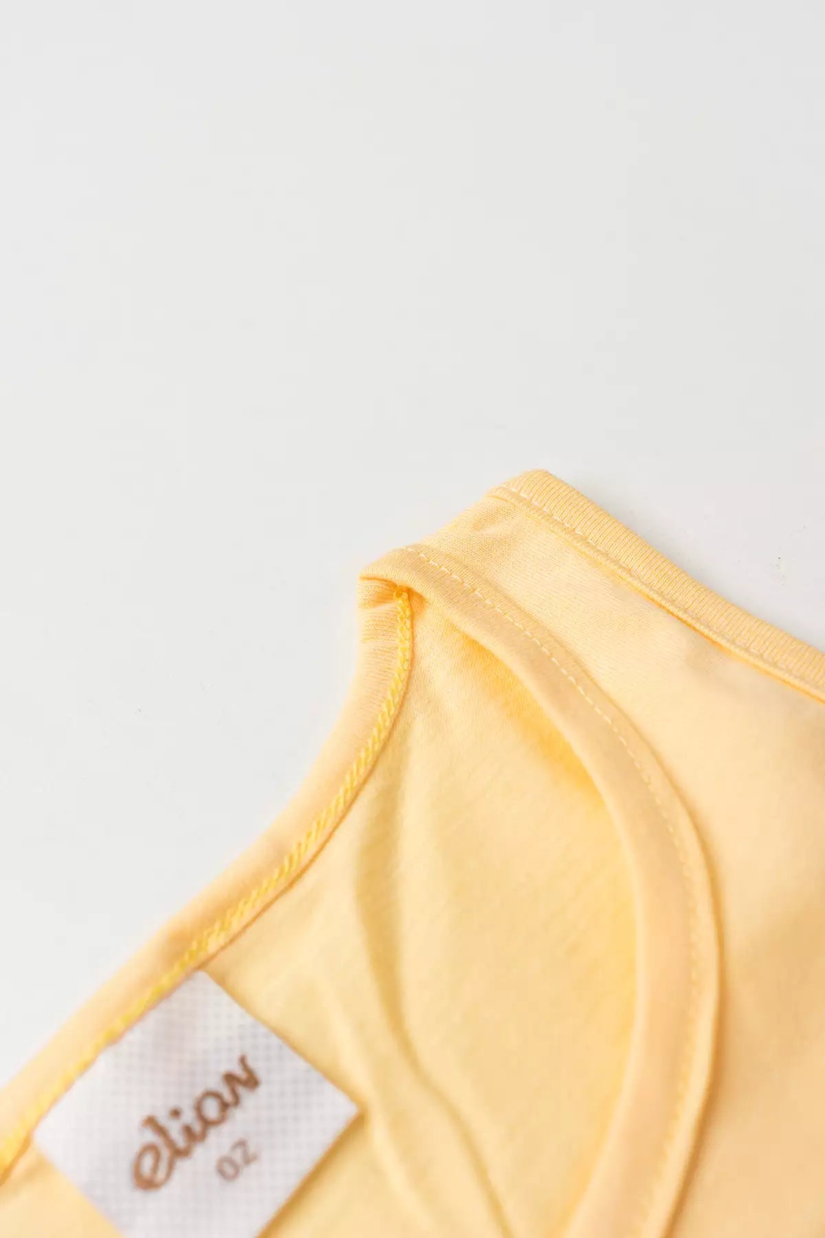 Conjunto de Verão para Menina Flor Bee Kind Amarelo