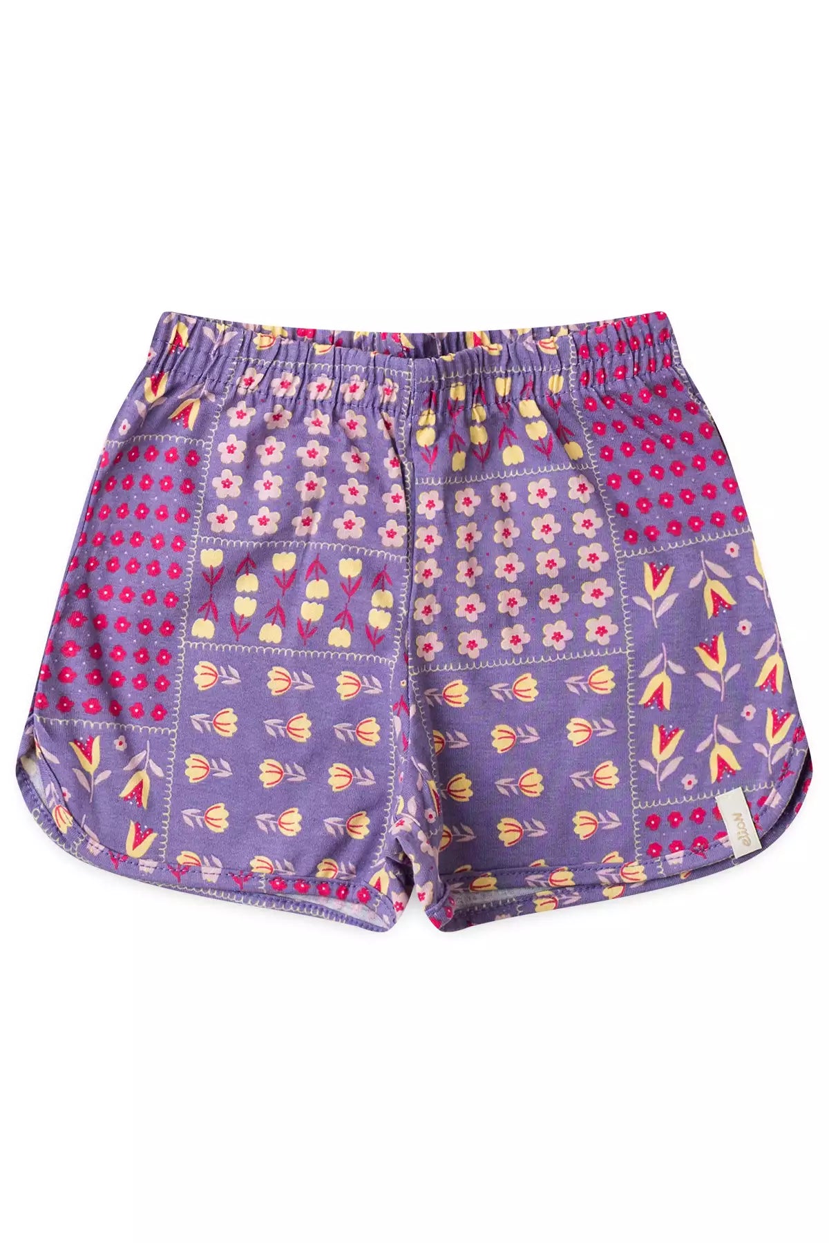 Conjunto de Verão para Menina Flor Bee Kind Amarelo