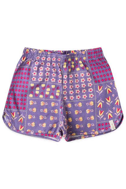 Conjunto de Verão para Menina Flor Bee Kind Amarelo