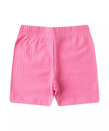 Conjunto de Verão para Menina Flores Marfim