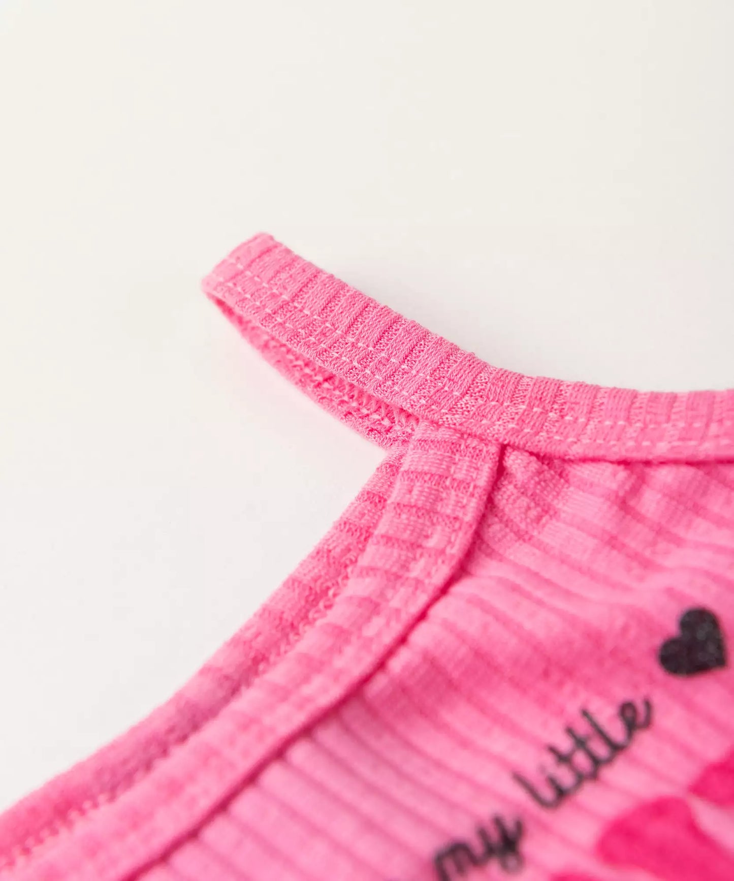 Conjunto de Verão para Menina Flower Rosa