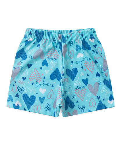 Conjunto de Verão para Menina Forever Love Branco