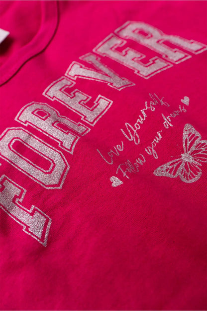Conjunto de Verão para Menina Forever Pink