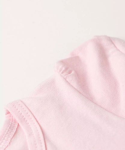 Conjunto de Verão para Menina Foto Gatinho Rosa