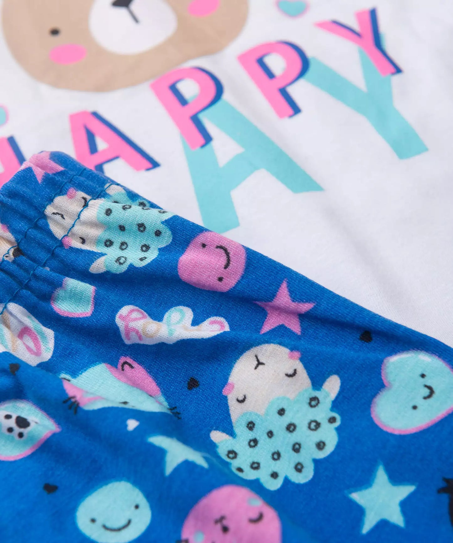 Conjunto de Verão para Menina Happy Day Branco