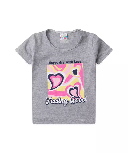 Conjunto de Verão para Menina Happy Day Mescla