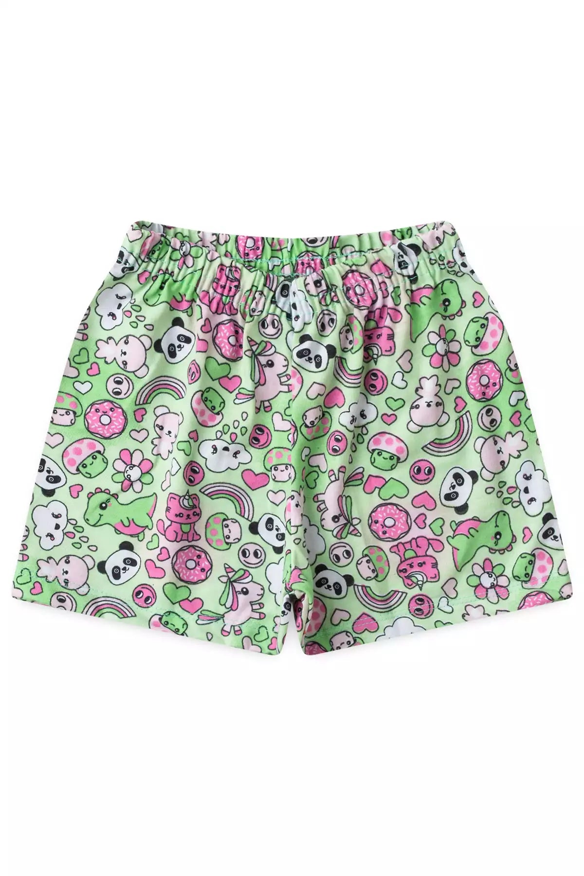 Conjunto de Verão para Menina Hello Girl Branco
