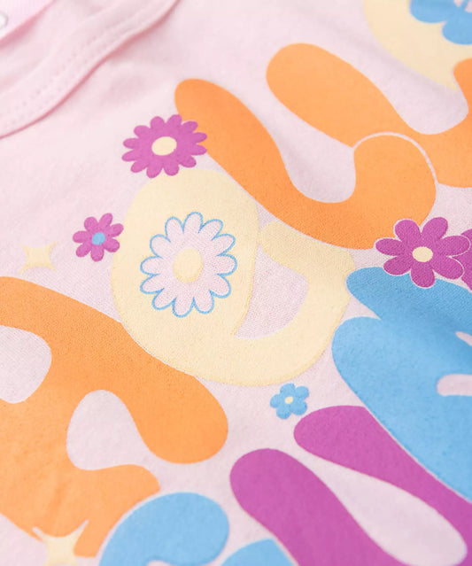 Conjunto de Verão para Menina Hello Summer Rosa