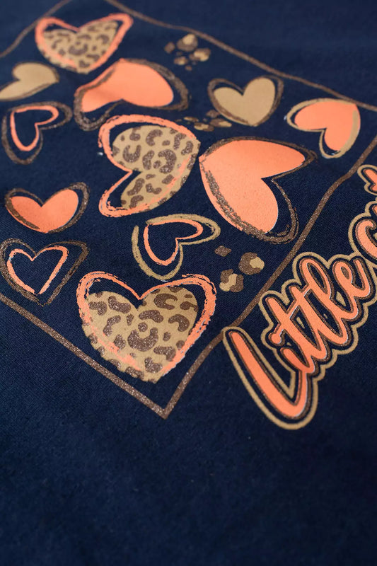Conjunto de Verão para Menina Little Cutie Marinho