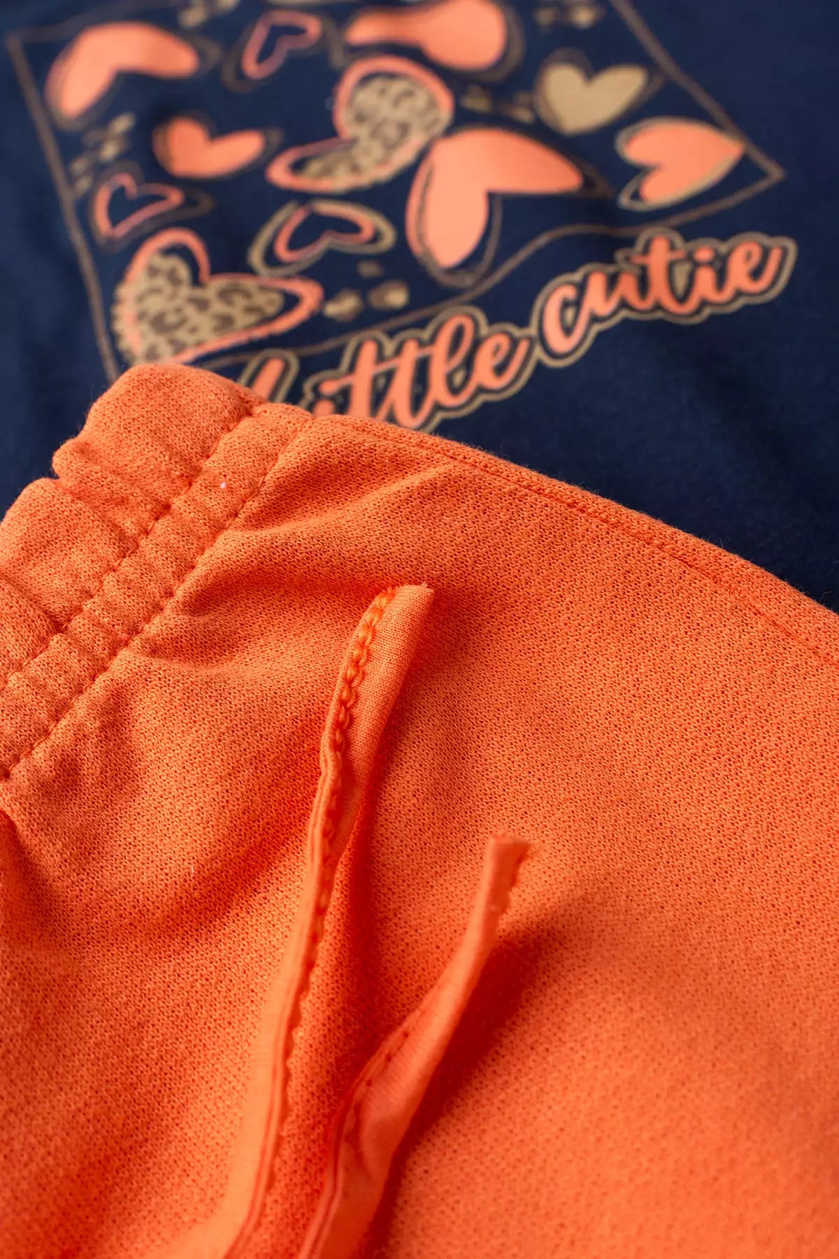 Conjunto de Verão para Menina Little Cutie Marinho