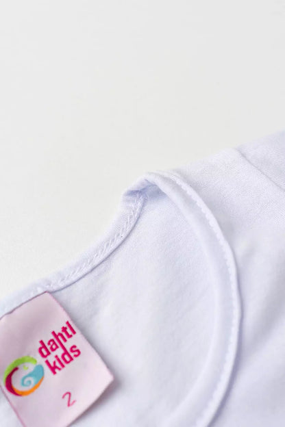 Conjunto de Verão para Menina Little Dreamer Branco