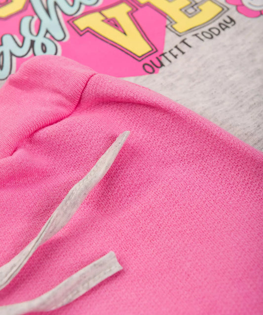 Conjunto de Verão para Menina Love Mescla