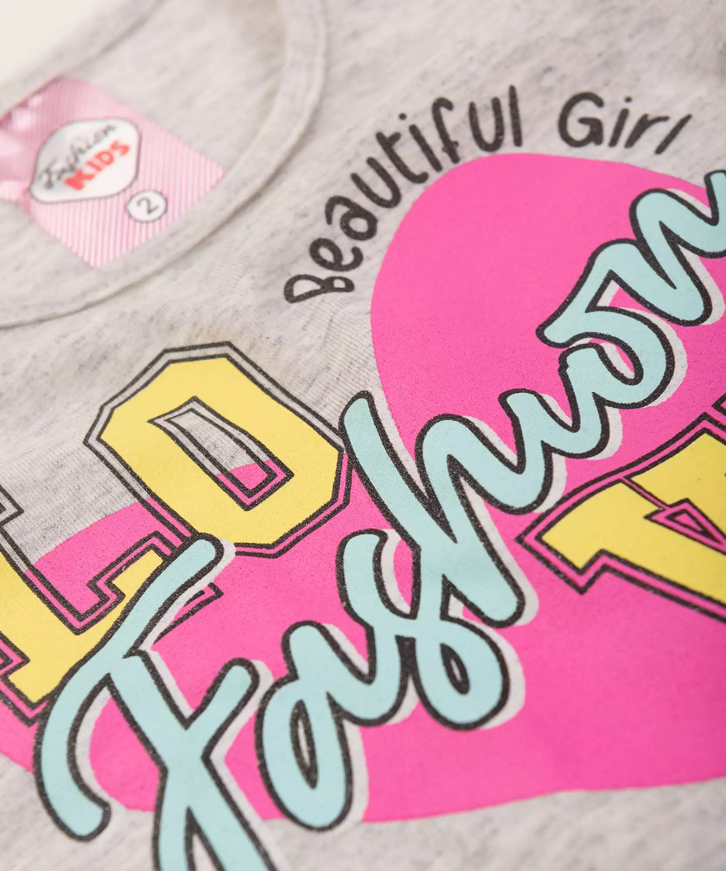 Conjunto de Verão para Menina Love Mescla