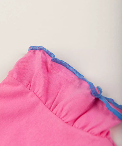 Conjunto de Verão para Menina Love Rosa