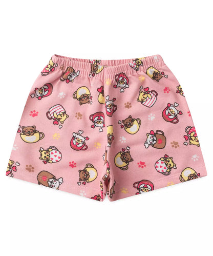 Conjunto de Verão para Menina Pawsome Verde