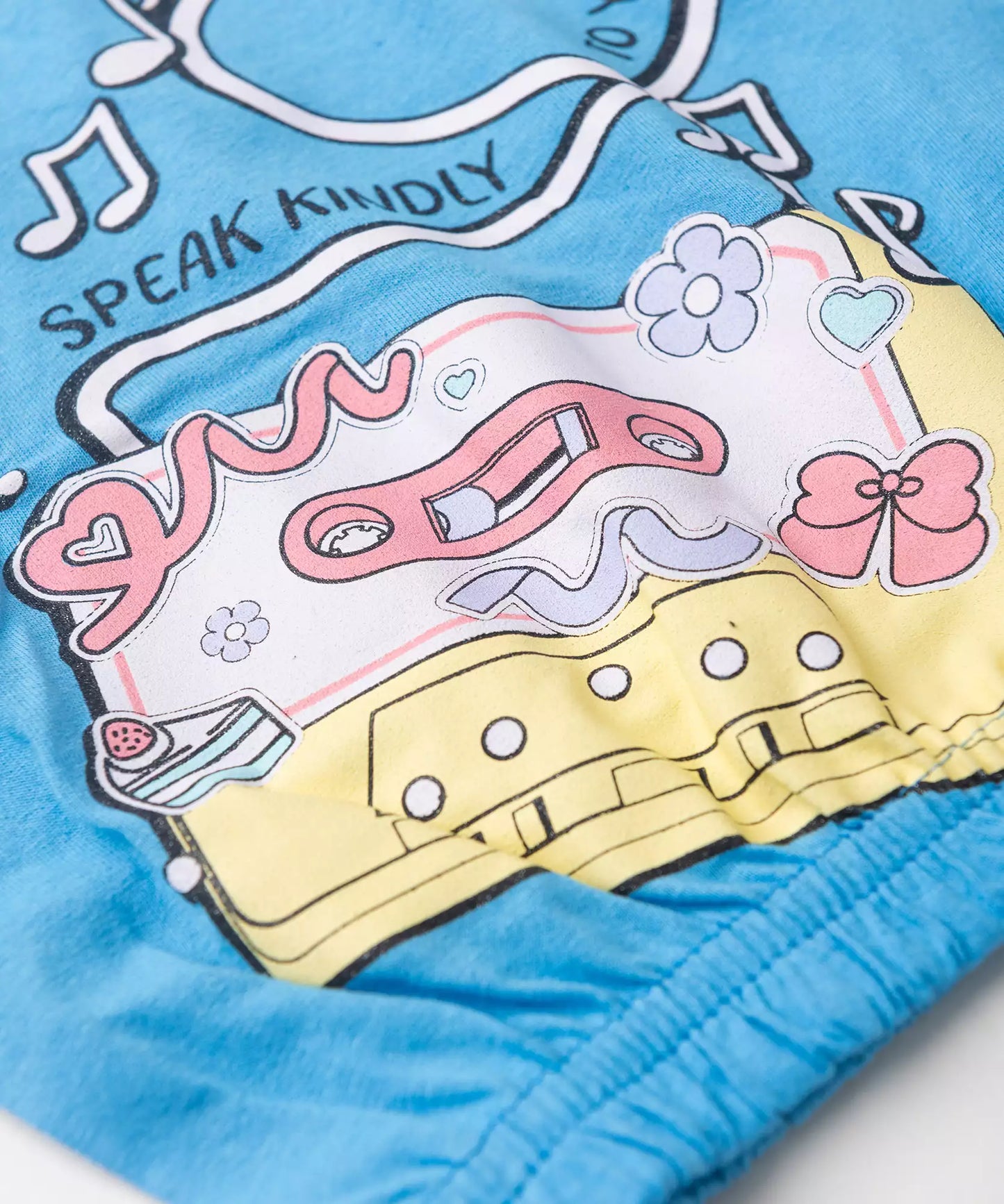 Conjunto de Verão para Menina Speak Kindly Azul
