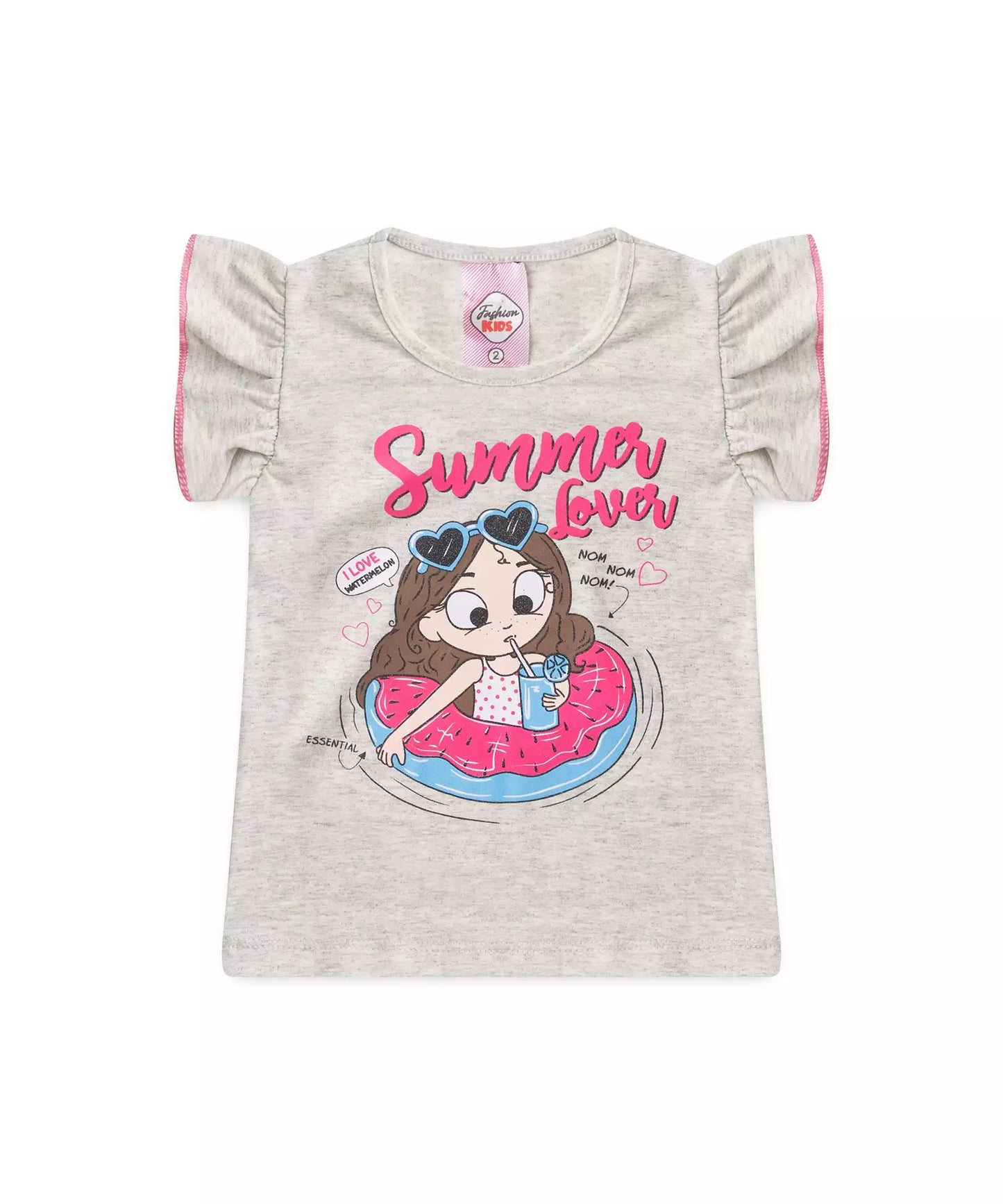 Conjunto de Verão para Menina Summer Lover Mescla