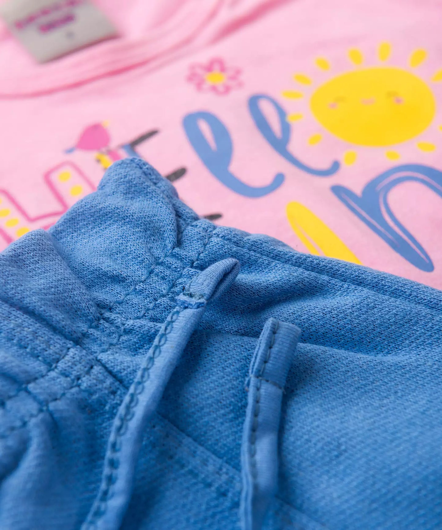 Conjunto de Verão para Menina Sun Rosa