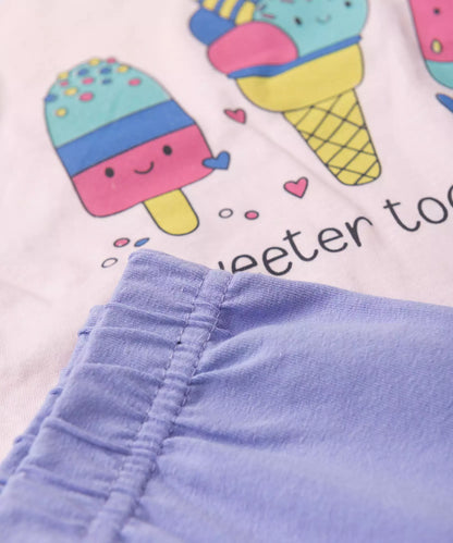 Conjunto de Verão para Menina Sweeter Together Rosa