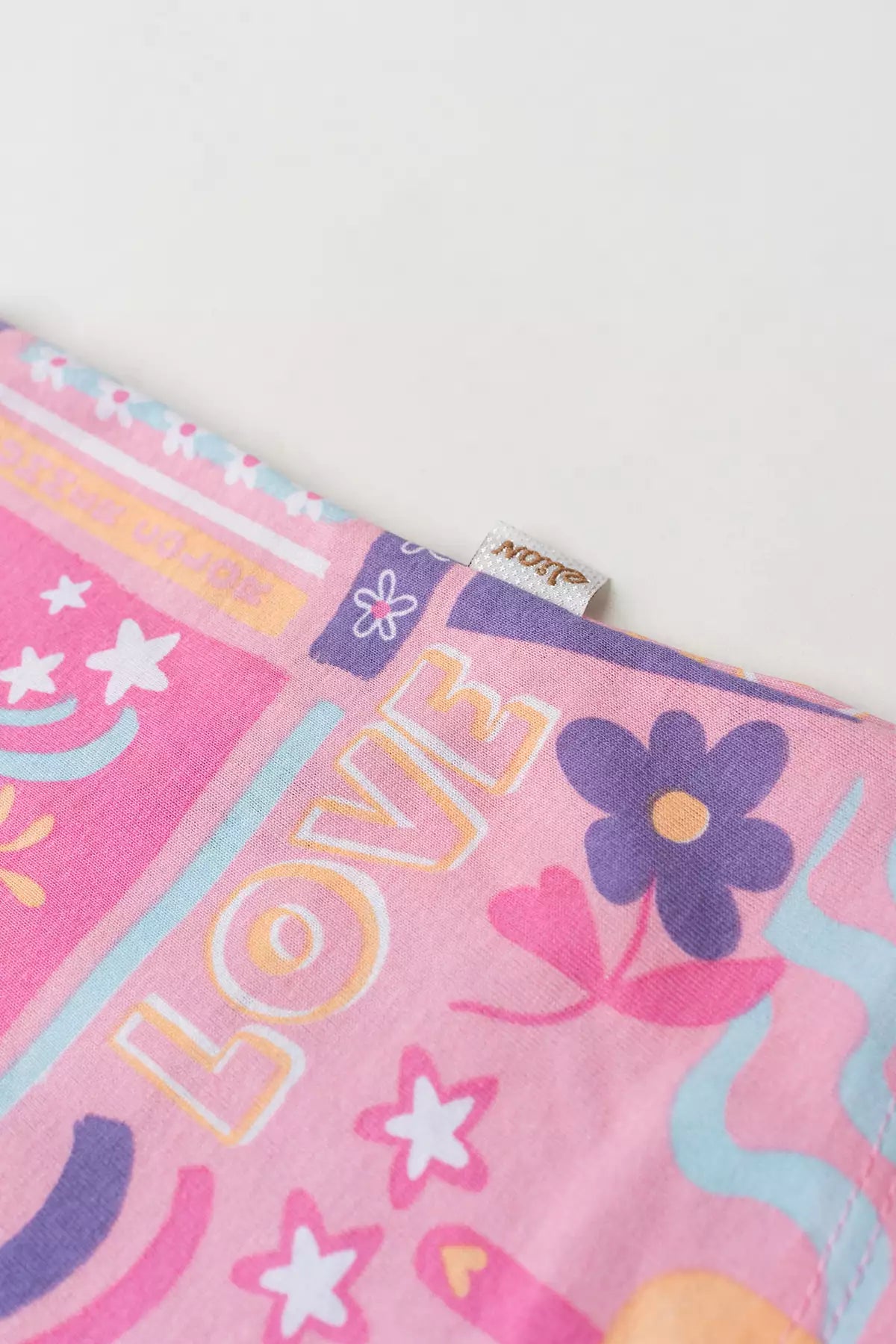 Conjunto de Verão para Menina Tropical Rosa