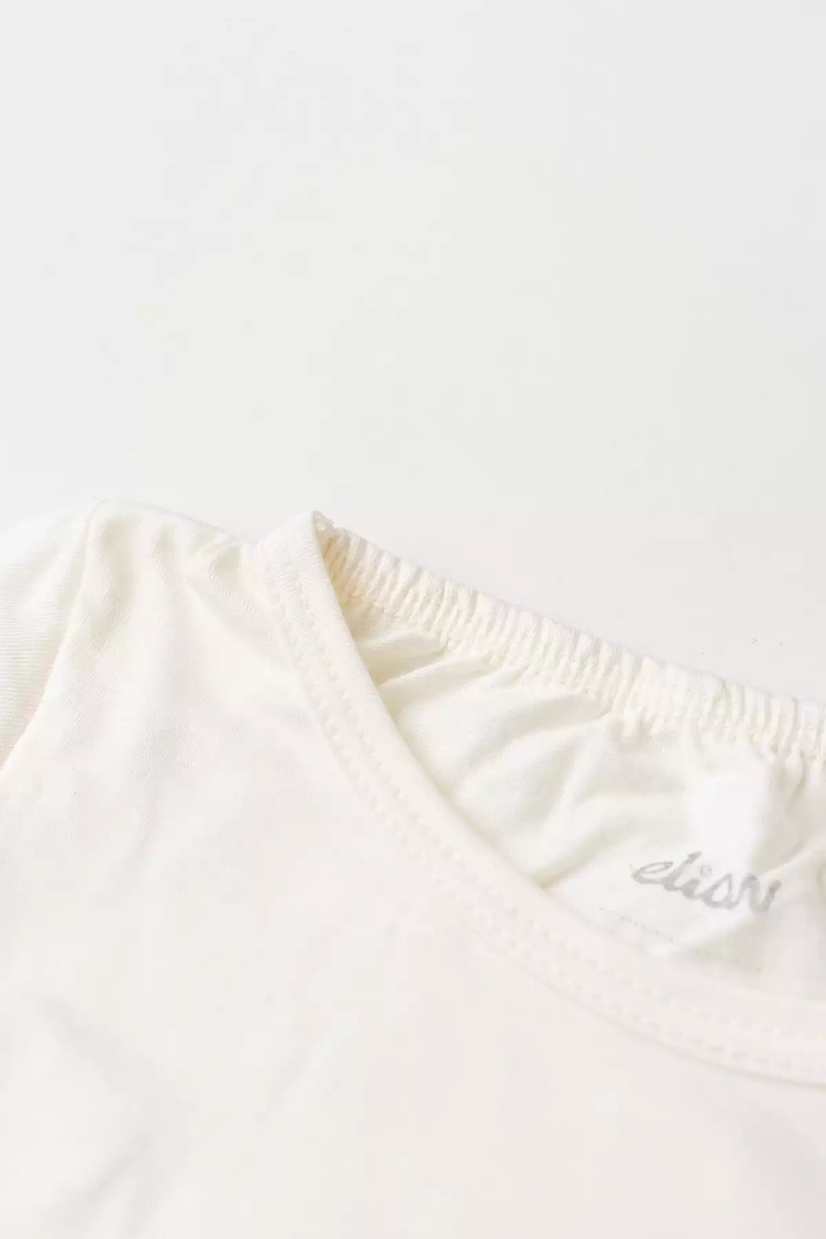 Conjunto de Verão para Menina Unicórnio Vibes Marfim