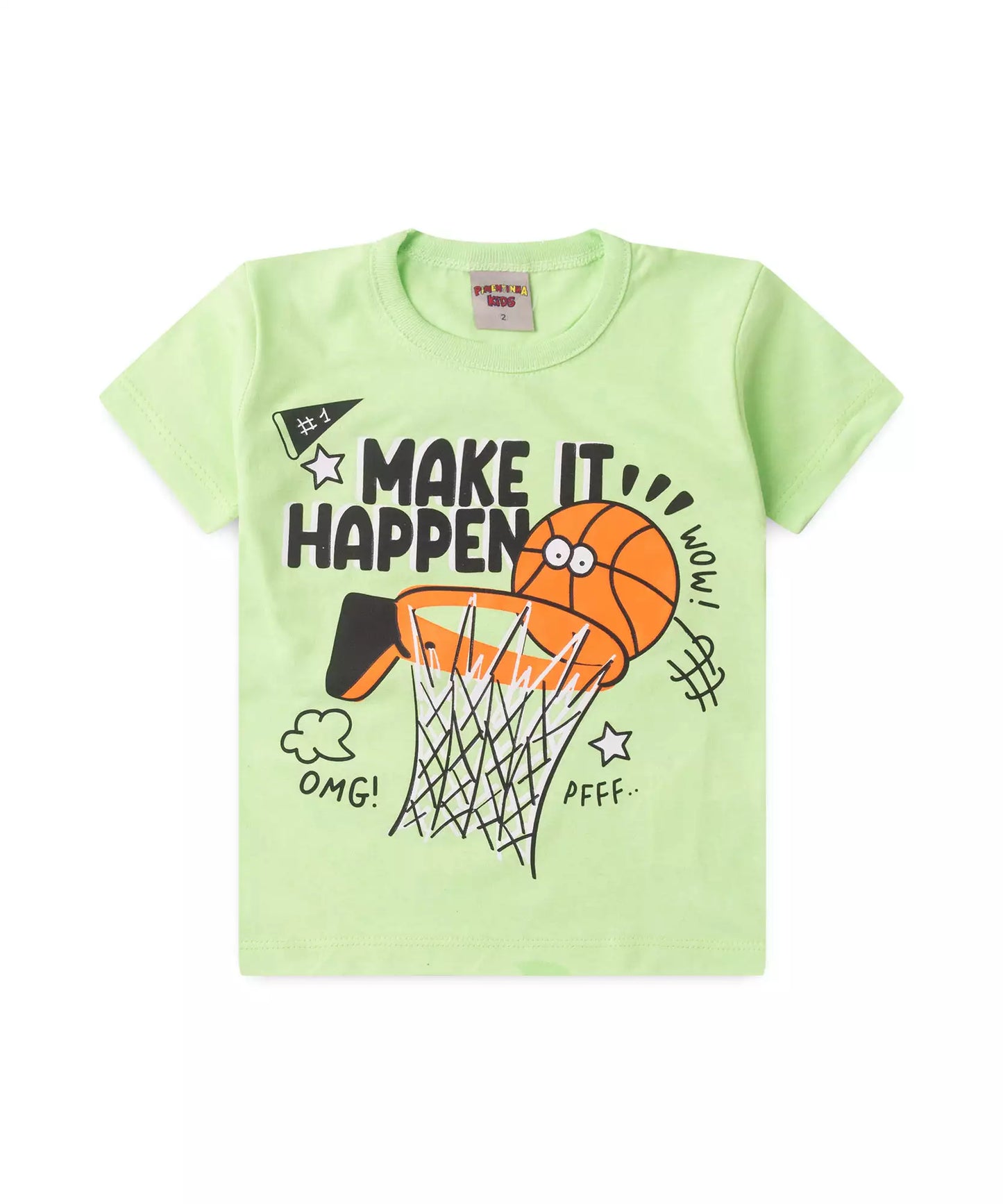 Conjunto de Verão para Menino Basquete Verde