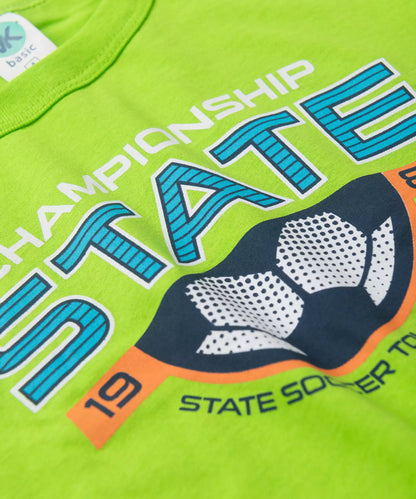 Conjunto de Verão para Menino Campeonato Verde