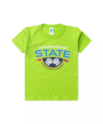 Conjunto de Verão para Menino Campeonato Verde