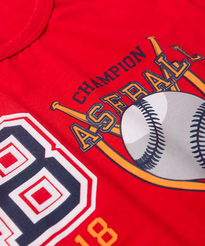 Conjunto de Verão para Menino Champion Mundial Vermelho