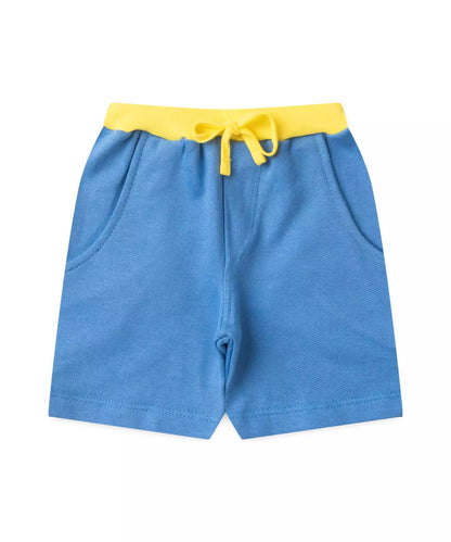 Conjunto de Verão para Menino Dino Amarelo
