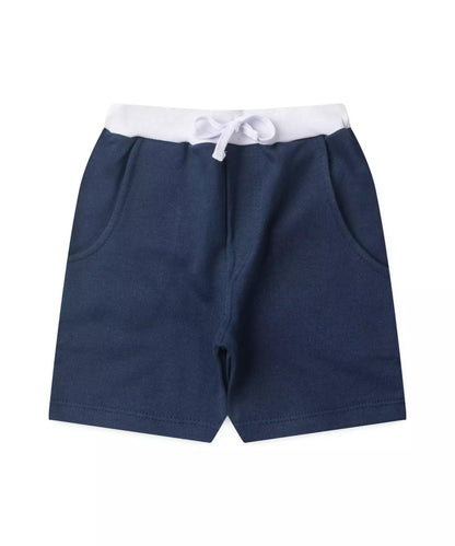 Conjunto de Verão para Menino no Dino Branco