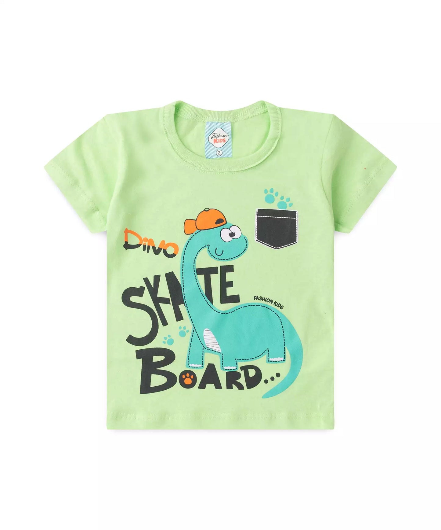 Conjunto de Verão para Menino Dino Verde