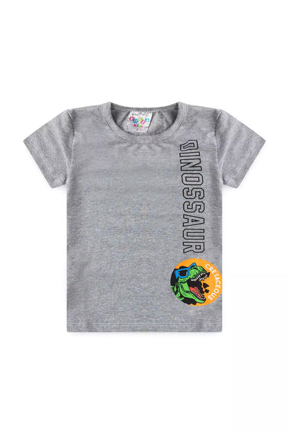 Conjunto de Verão para Menino Dinossaur Mescla