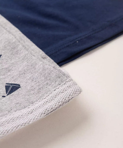 Conjunto de Verão para Menino Estampado Marinho