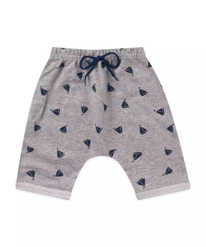 Conjunto de Verão para Menino Estampado Marinho