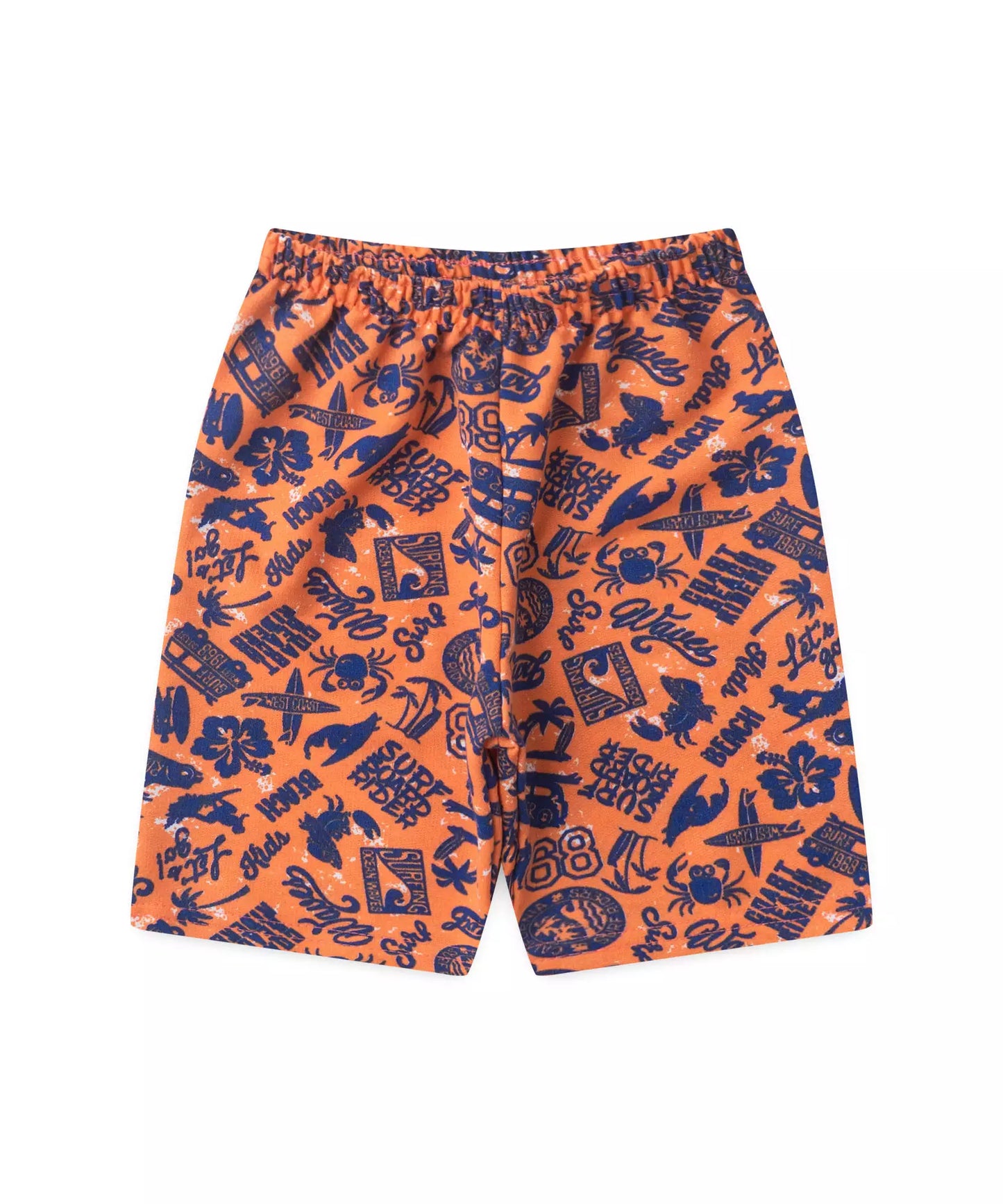 Conjunto de Verão para Menino Florida Beach Branco