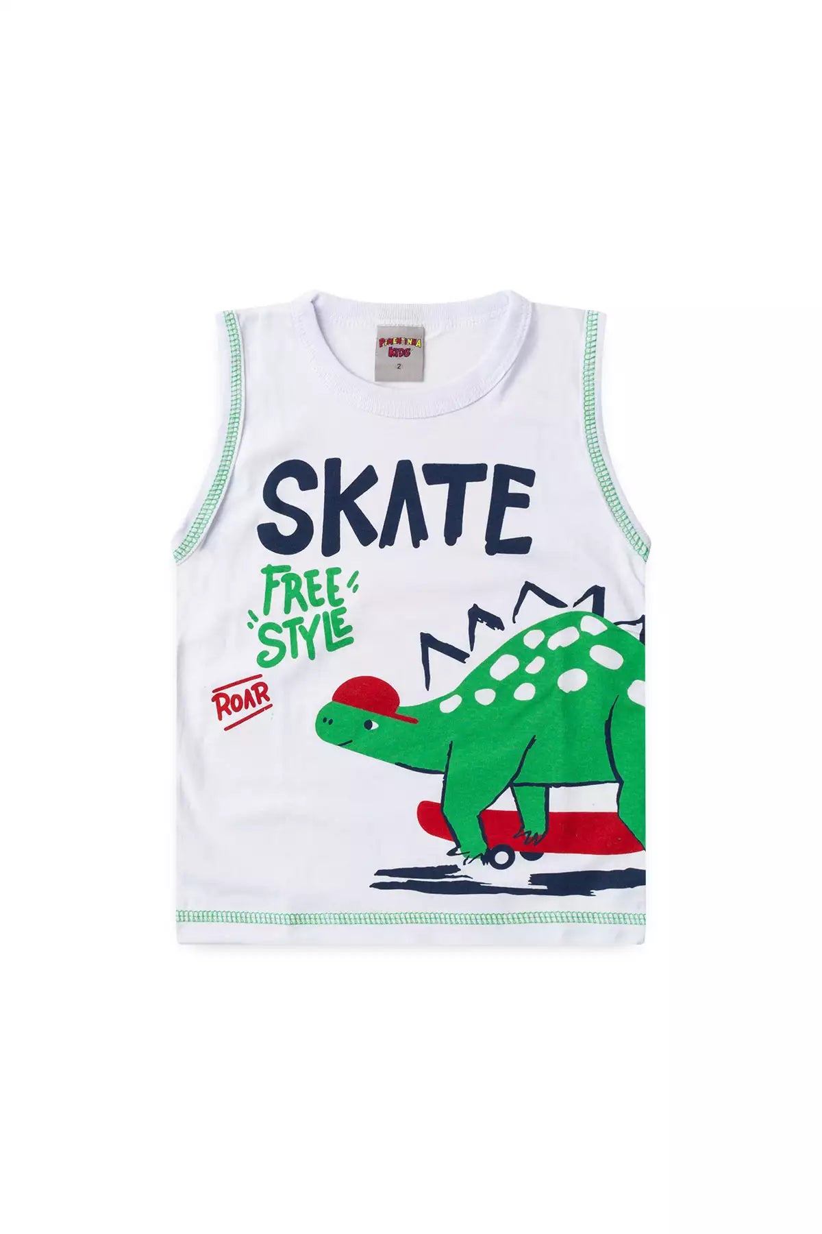 Conjunto de Verão para Menino Freestyle Branco
