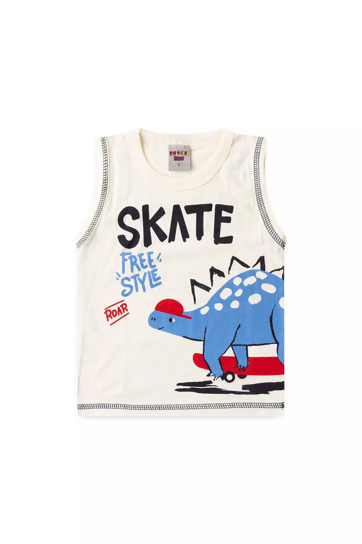 Conjunto de Verão para Menino Freestyle Marfim