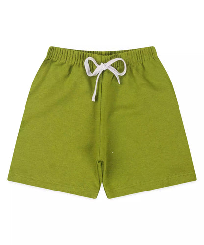 Conjunto de Verão para Menino Jacaré Branco