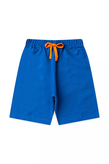 Conjunto de Verão para Menino Jacaré Nadador Laranja