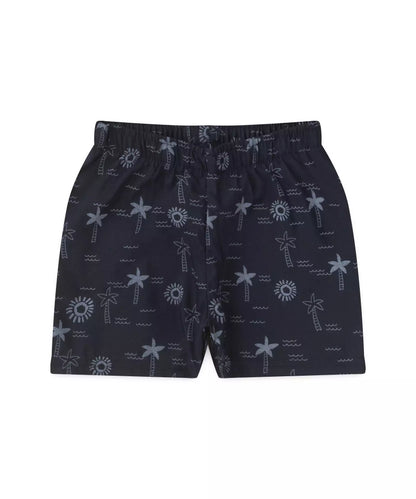 Conjunto de Verão para Menino Jacarezinho Azul