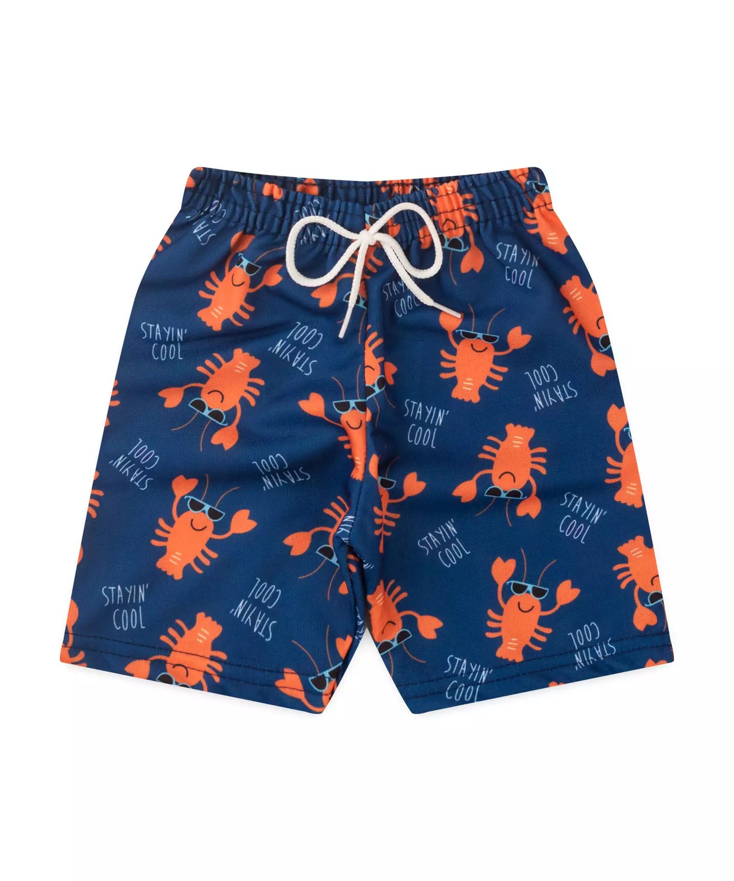 Conjunto de Verão para Menino Lagosta Azul
