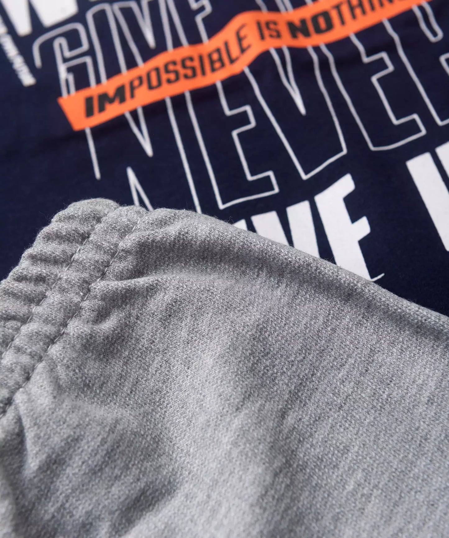 Conjunto de Verão para Menino Never Up Marinho