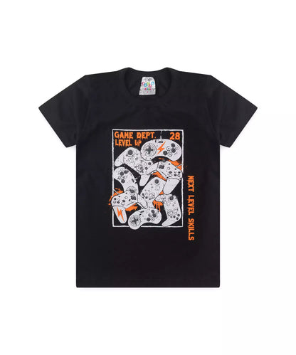 Conjunto de Verão para Menino Next Level Preto